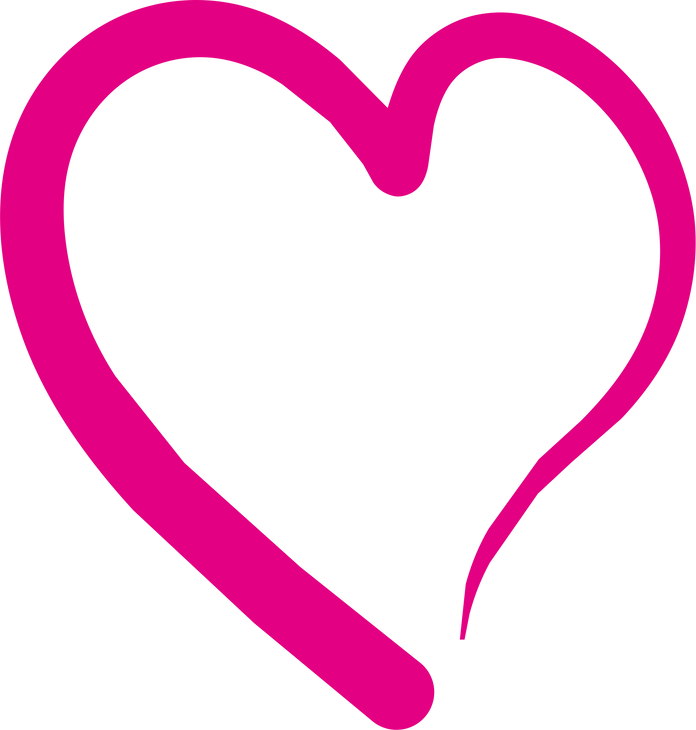 Heart pink PNG 13