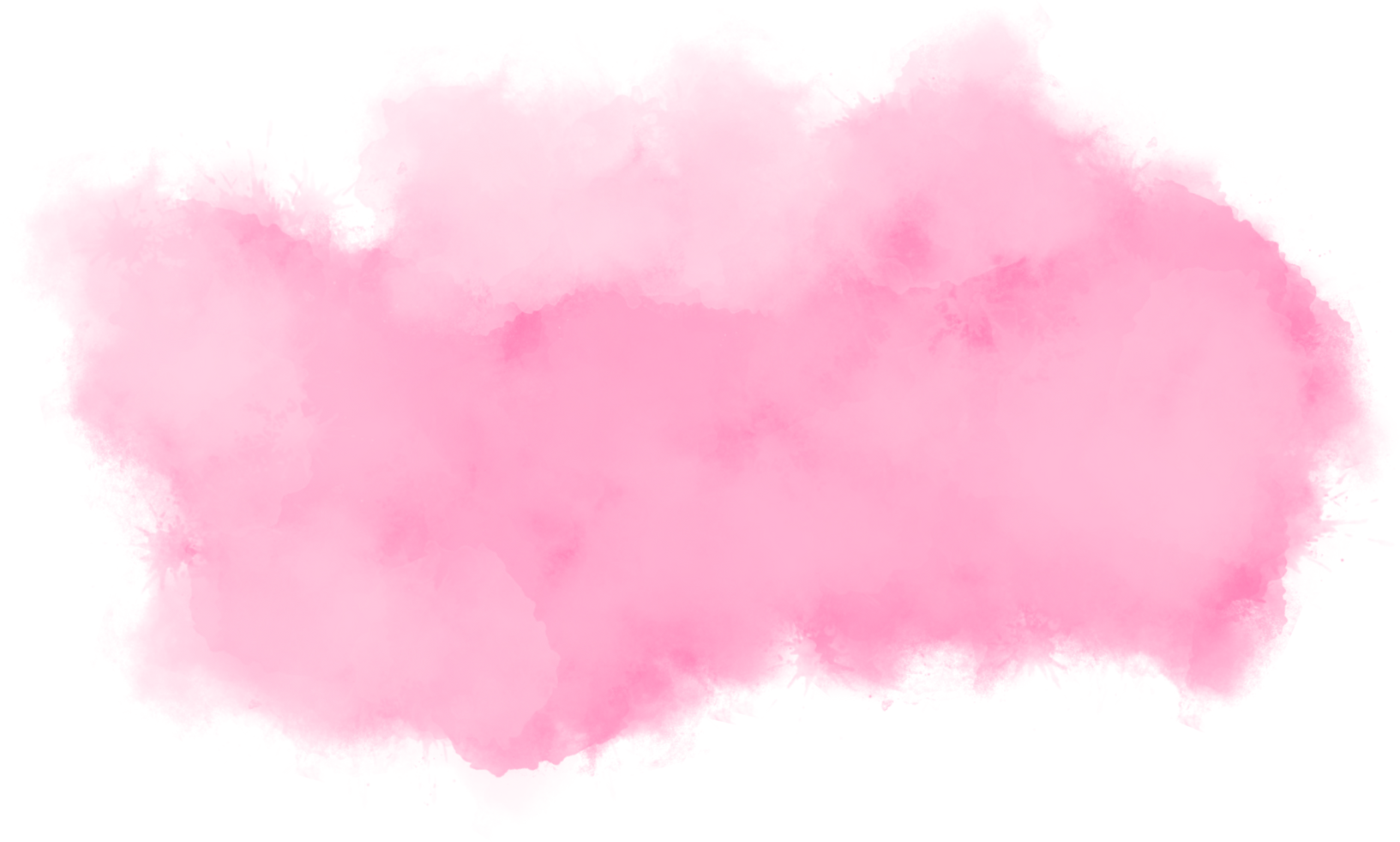 watercolor pink cloud sky